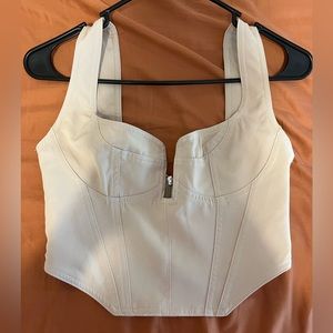 White fox boutique corset